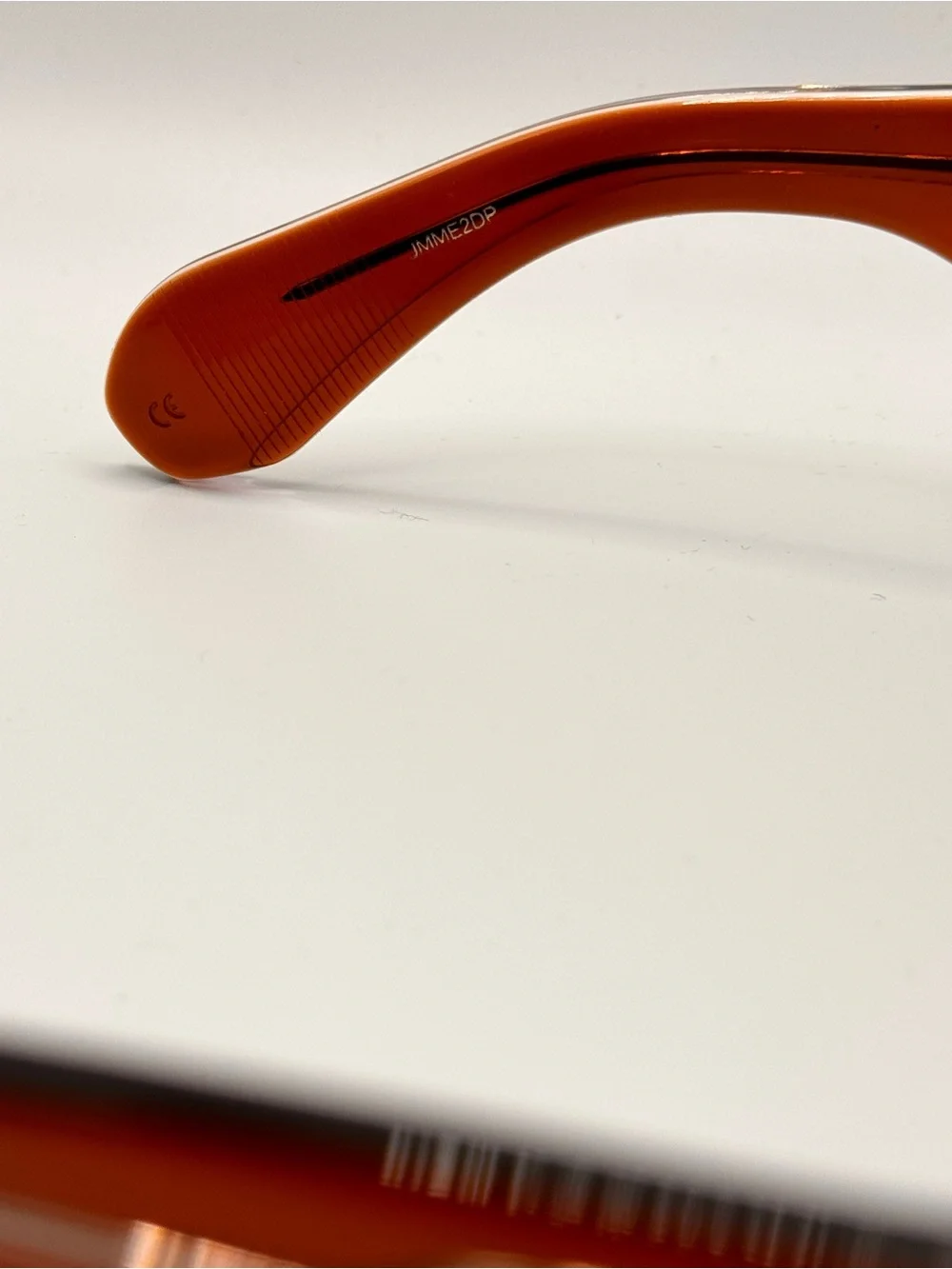 JMM Enzo Retro Square Gradient Brown-to-Amber Sunglasses - Picture 5 of 8